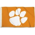 thumbnail image 1 of BSI Products  Clemson Tigers 3 x 5 ft. Flag With Grommets, 1 of 1