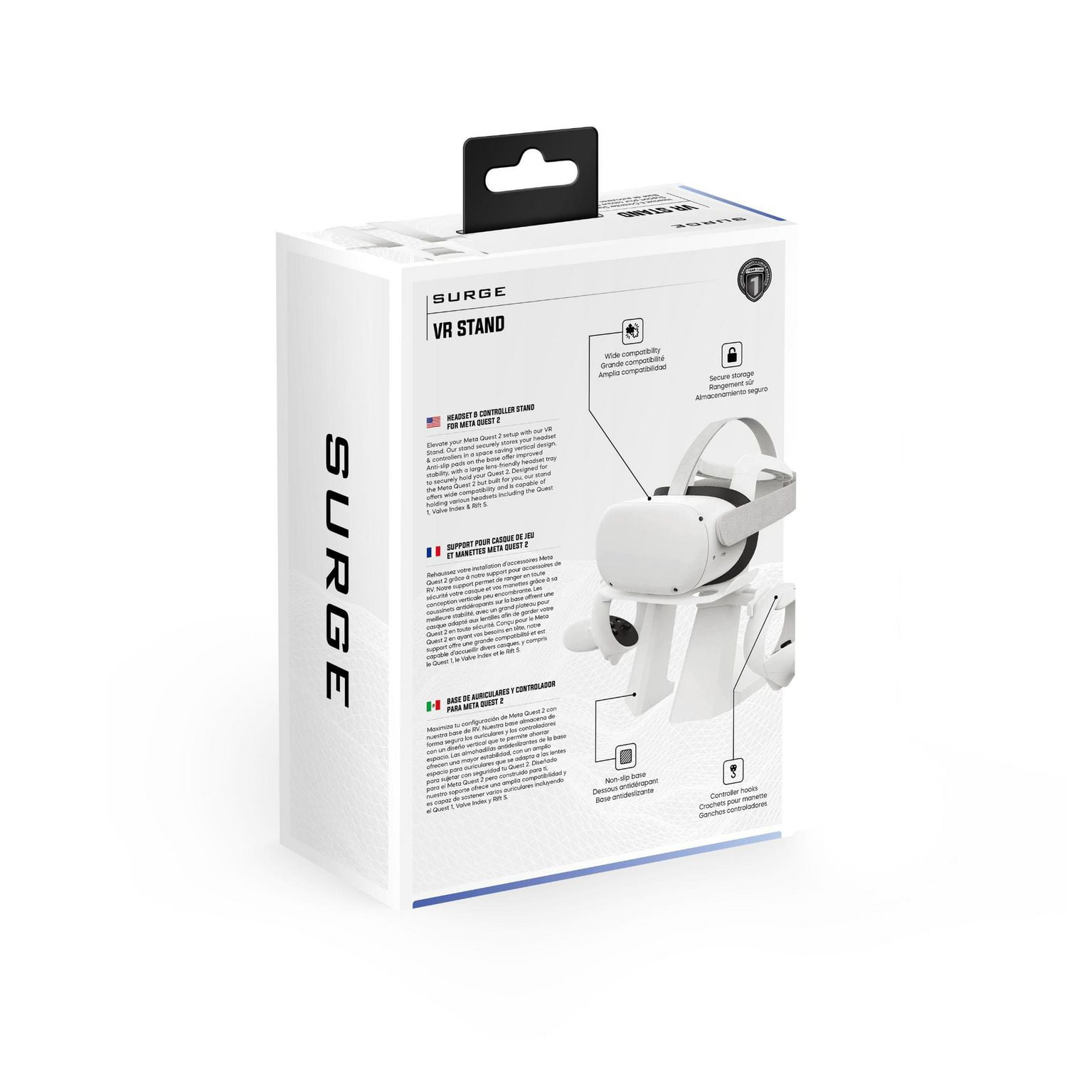 Surge Headset & Controller Stand for Meta Quest 2