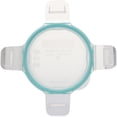 thumbnail image 3 of Snapware 7202R Clear Total Solutions Plastic Lids with Teal Blue Gaskets (4-Pack), 3 of 4