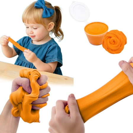 10Pcs Butter Slime For Kids Yannianjz Furry Cloud Butters Slimes ClaysToy Non Settling Stretchy DIY Noodles Sensory Play Slimes for Creatives Crafts Stress Relief Mindful Relaxation