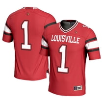 Men's GameDay Greats #1 Red Louisville Cardinals Football Jersey