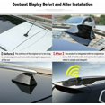 thumbnail image 2 of Black Universe Shark Fin Car Antenna - FM Radio Antenna with Waterproof Adhesive Base, 2 of 4