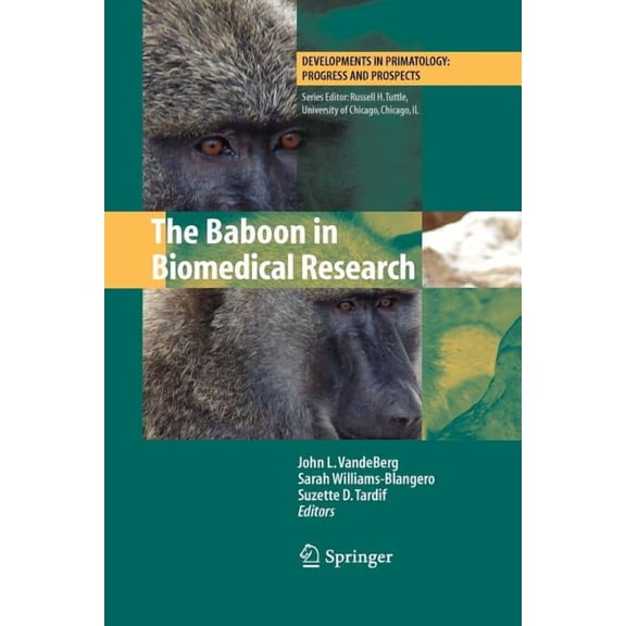 Developments in Primatology: Progress an The Baboon in Biomedical Research, (Paperback)