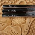 thumbnail image 5 of Leather Stamping Tools, Lined Seeder Stamps, Set of 3 Leather Stamping Tools, Craft Japan Leathercraft Tools, 5 of 6