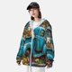 thumbnail image 3 of Balery Vintage Pickup Sunflower Dog Sudadera ligera de manga larga con capucha y protección solar UPF 50+ para hombre y mujer, ideal para pesca y running-3X-Large, 3 of 7
