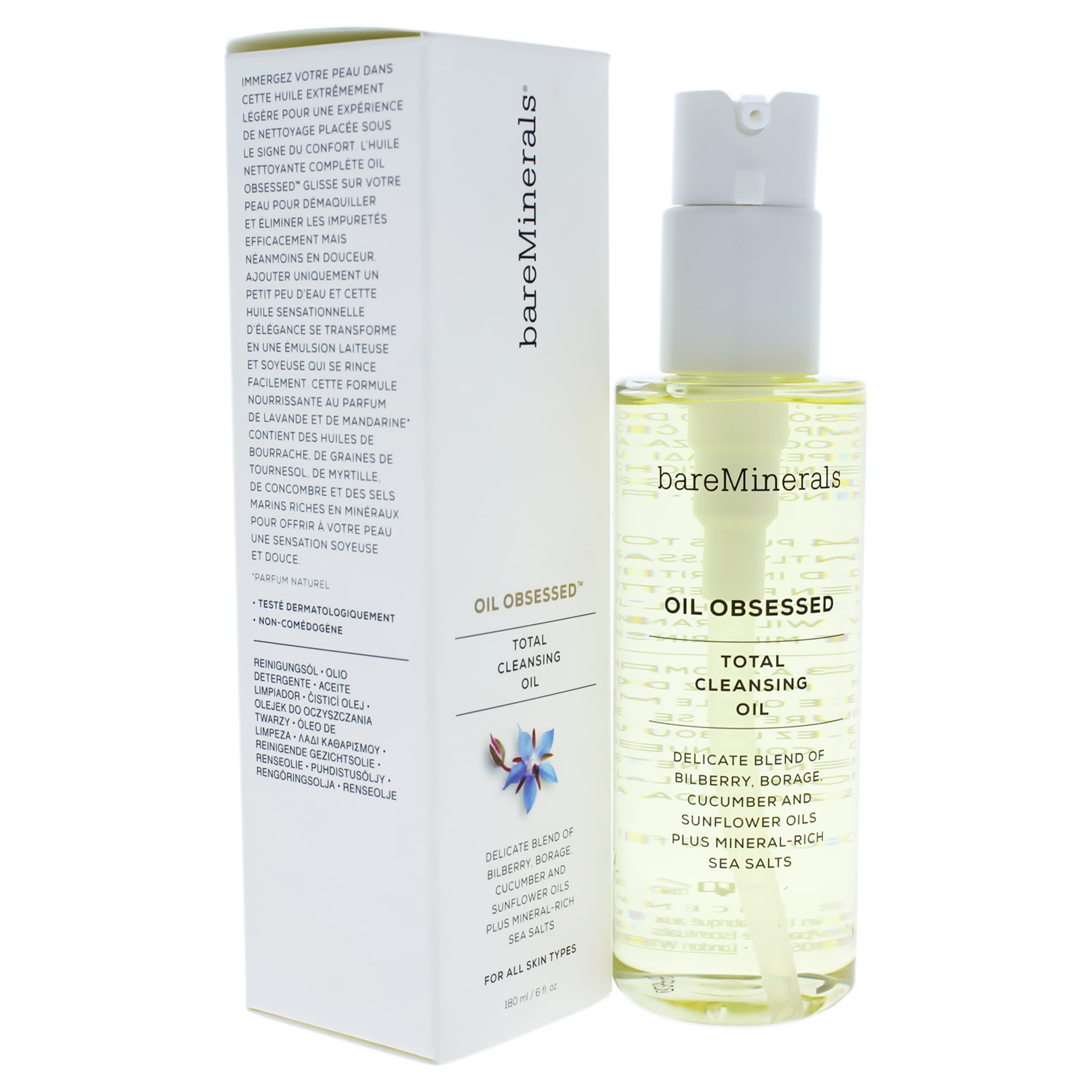 Bareminerals Oil Obsessed Facial Cleansing Oil, 6 Oz - Walmart.com