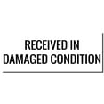 thumbnail image 5 of Slim Pre-Inked Received in Damaged Condition Stamp, Slim 1444, Ultra Slim Design, Impression Size 1/2" by 1-3/4", Up to 25,000 Impressions - Black Ink, 5 of 10