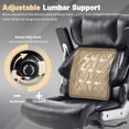 thumbnail image 6 of Qusaphy Big & Tall Office Chair 800LBS Heavy Duty - Ergonomic PU Leather Chair with 5D Armrests, 90°-120° Recline, Silent Wheels, 6 of 9