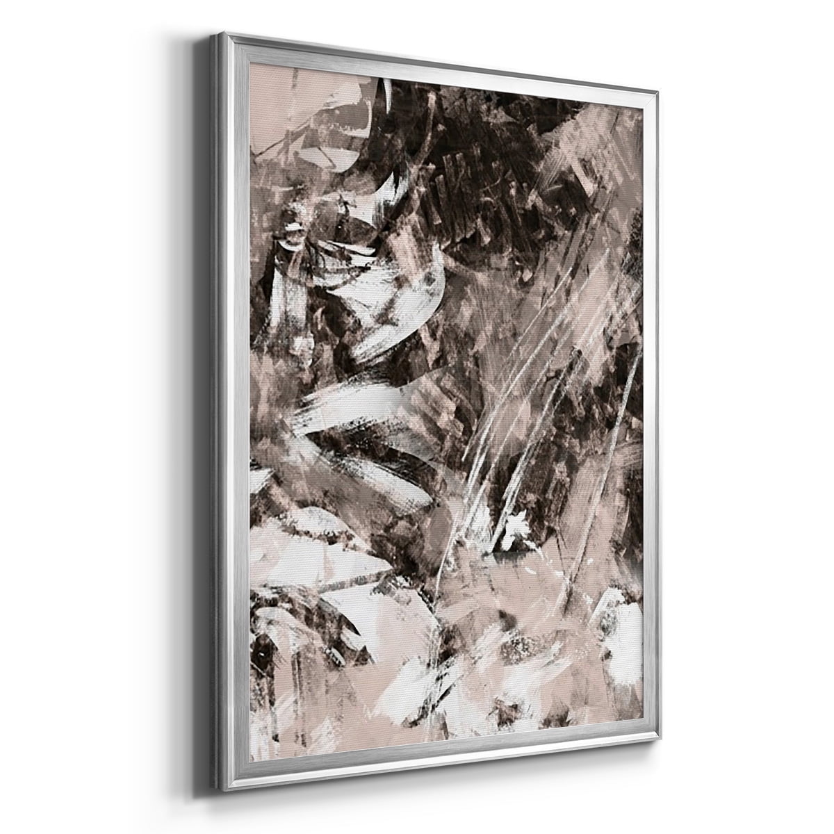 Blush Blackboard II Premium Framed Print, in Gold, Black, or Silver - Ready to Hang