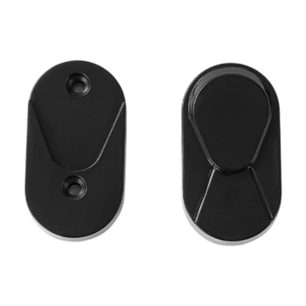 Soporte magnético para control remoto, organizador de espacio antipérdida para TV Negro