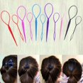 thumbnail image 1 of 2Pcs Ponytail Style Maker Cheveux Mode Twist Tresse Topsy Queue Coiffure Outils Accessoires, 1 of 5
