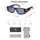 thumbnail image 5 of Gafas de Sol SOJOS Trendy Y2K Rectangulares Polarizadas SJ2228 Marrón, 5 of 5