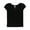 Black - 001, variant on Aeropostale Womens Boxy Basic T-Shirt, Black, Juniors, X-Large