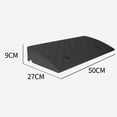thumbnail image 2 of Car Plastic Slope Pad,Uphill Speed Bumps Steps Plastic Threshold Ramp Lightweight Plastic Curb Ramps Ultimate Comfort, 2 of 5