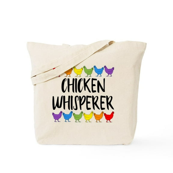 CafePress - Chicken Whisperer Tote Bag - Unisex Canvas Tote Bag, Beige, 1-Piece