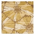 thumbnail image 4 of SAFAVIEH Soho Serenity Floral Wool Area Rug, Brown/Ivory, 6' x 6' Square, 4 of 4