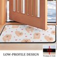 thumbnail image 3 of Pomeranian Dogs with Hearts Door Rugs,Washable Non Slip Door Mats Indoor,Decorative Door Mats,Entry Mat Indoor for Entrance,Bedroom,Kitchen,Bathroom,30"x17", 3 of 6