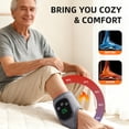thumbnail image 3 of FOLYX 2Pcs Foot and Ankle Massager with Heat, Portable Heated Wrap, 3 Vibration Modes and 5 Heat Settings, USB Charging, Ideal for Home and Travel, 3 of 7