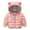 Elephant Pink, variant on Bullpiano Toddler Baby Boys Girls Winter Coats Kids Warm Hoods Light Puffer Down Jacket Outwear For 1-5 Years