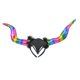 thumbnail image 1 of Accesorios para diadema de cuerno, diadema de Lolita, cuerno oscuro para fiesta de Halloween arcoíris, 1 of 6