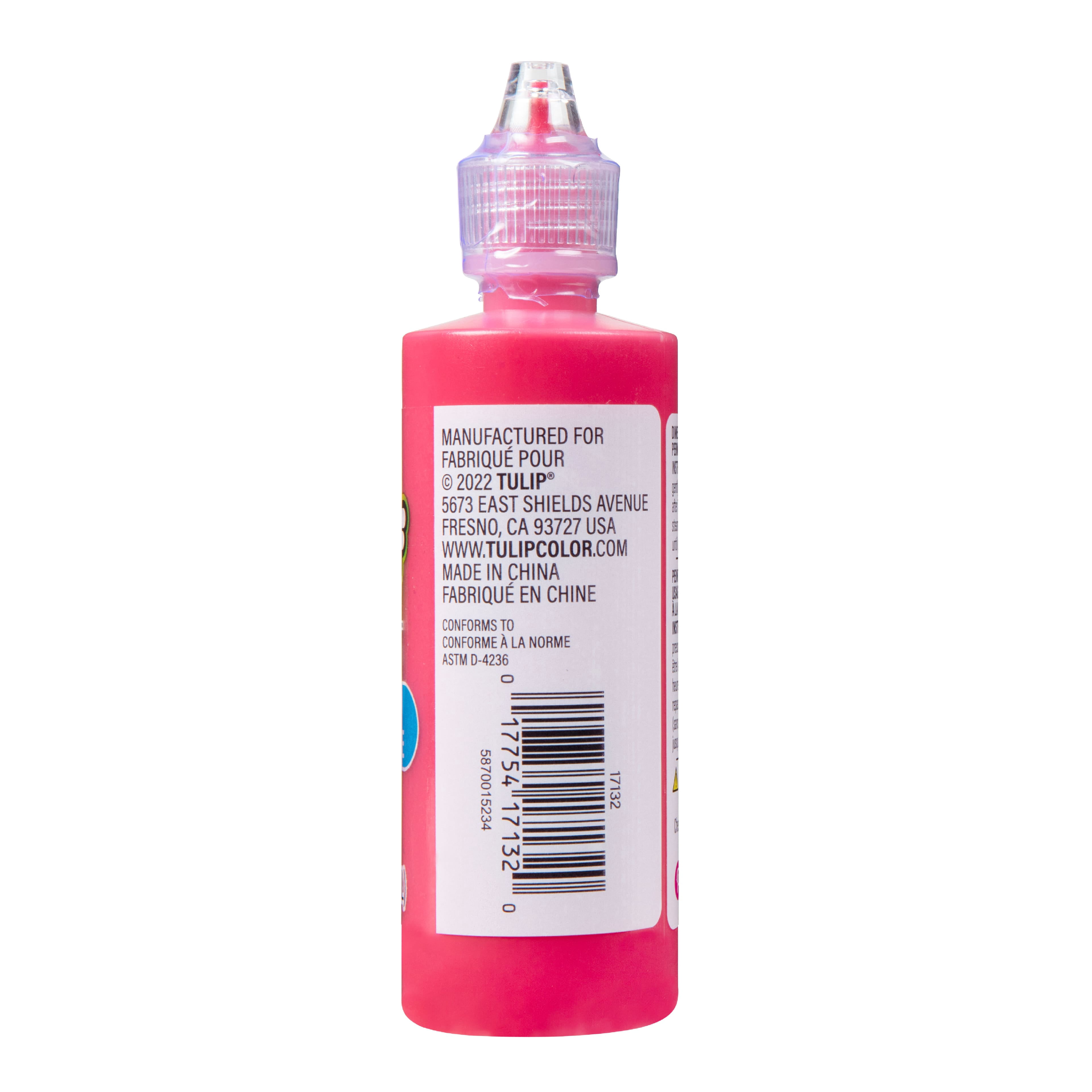 Tulip Puff Paint 4oz. Puffy Dimensional Fabric Paint, 12 Pack