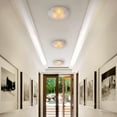 thumbnail image 5 of C Cattleya 6-Pack 12in Brushed Nickel Flush Mount Ceiling Light with Clouded Glass, 5 of 8