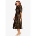 thumbnail image 4 of Jessica London Women's Plus Size Soft Denim Shirtdress, 4 of 4