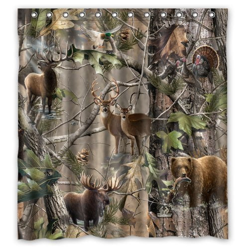 Deer New Deer 70 Fabric Bath Shower Curtain Rustic Bathroom Hunting Cabin Home Decor Collectables Tallergrafico Com Uy