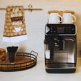 thumbnail image 3 of Coffee Kitchen Towel and Oven Mitt Set, 3-Piece Cotton Dish Towel 25×15 in with Heat-Resistant Oven Mitts 13×7 in, Brown Coffee Decor – Veesway, 3 of 7
