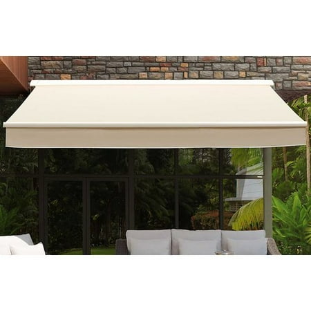 Sunjoy Classic 14 Ft. W X 10.5 Ft. D Retractable Patio Awning D Retractable Patio Awning - Sunjoy Classic 14 Ft. W X 10.5 Ft. D Retractable Patio Awning
