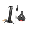 thumbnail image 4 of Scooter SEAT Scooter Saddle para adultos, profesionales, accesorios, amplio y ajustable reemplazo de asiento de silla de montar, 4 of 8