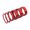 Red, variant on Bicycles Stem Spacer Replacement Aluminum Alloy Road Mountain Bikes Headsets Washer Bike Front Fork Stems Spacer