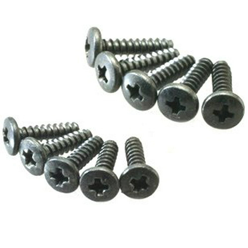 HITEC 56413 Resin Gear Servo Horn Screw Set Long (10)