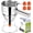 Stainless Steel - 40 oz, variant on Stainless Steel Pancake Batter Dispenser with Squeeze Handle and Multi-Nozzle, for Pancakes, Cupcakes, and Baked Goods. 20 oz