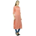 thumbnail image 6 of Phagun Indian Cotton Blend Kurti Kurta Casual Wear Collar Neck Tunic For Womens, 6 of 8