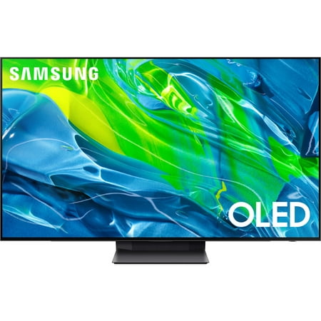 Open Box Samsung 55-Inch Class OLED 4K S95B Series Quantum HDR, Dolby Atmos, Object Tracking Sound, Laser Slim Design, Smart TV with Alexa Built-In (QN55S95BAFXZA, 2022 Model)