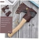 thumbnail image 5 of 1 Set Lumberjack Protective Case Bag Protective Cap Hatchet Sleeve Protector Tool Portable Axe Cover Outdoor Hatchet Cover Main Storage Bag Leather, 5 of 5
