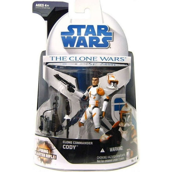 Star Wars Clone Wars 2008 Clone Commander Cody Action Figure