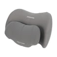 thumbnail image 1 of Almohada de Soporte Lumbar para Automóvil Única y Transpirable, Almohada de Cabeza de Cuello de Espuma Viscoelástica, Diseño Ergonómico 23x31x12.5cm Gris 1 Juego, 1 of 6