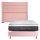 thumbnail image 1 of Colchón Matrimonial Trini + Box + Cabecera Lugo Rosa, 1 of 8