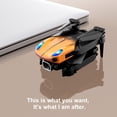 thumbnail image 4 of Cateissary Dron de fotografía aérea con WiFi de 2,4G, cuadricóptero plegable con Control remoto inalámbrico para interiores y exteriores, Accesorios para aéreos Naranja Tipo 3, 4 of 6