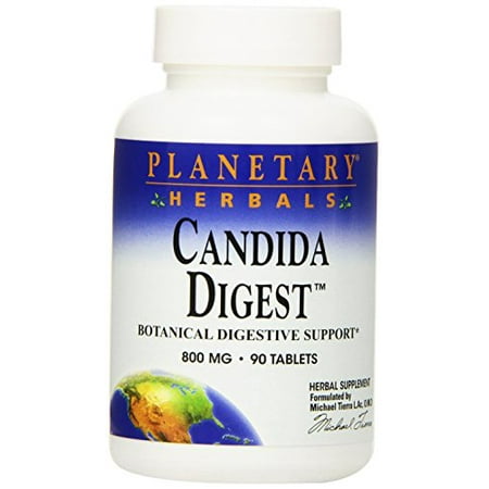 - Planetary Formulas Planetary Herbals Candida Digest, 90 ea