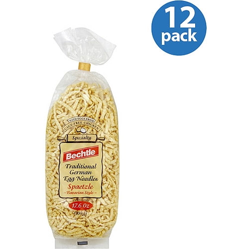 Bechtle Spaetzle Traditional German Egg Noodles, 17.6 oz, (Pack of 12