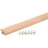 M-D Building Products 48909 36 In. Unfinished Hardwood Trans Tile/Vinyl w/ Anchors & Screws