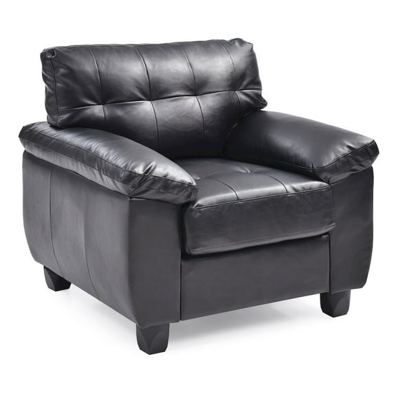 Glory Furniture Gallant Accent Chair in Black Color