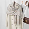 thumbnail image 5 of LUVDA Women's Woven Paisley Shawl Wrap Tassel Cozy for Fall Winter, 5 of 5