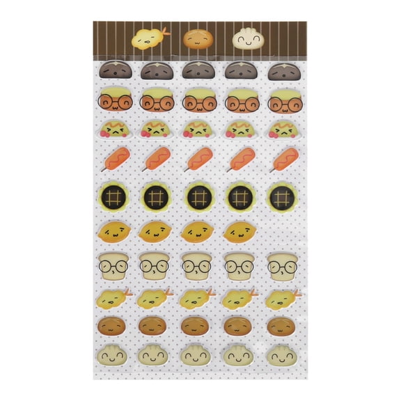 Unique Bargains Premium Quality Adhesive Stickers Multi-Purpose Decorations Cute Recipes