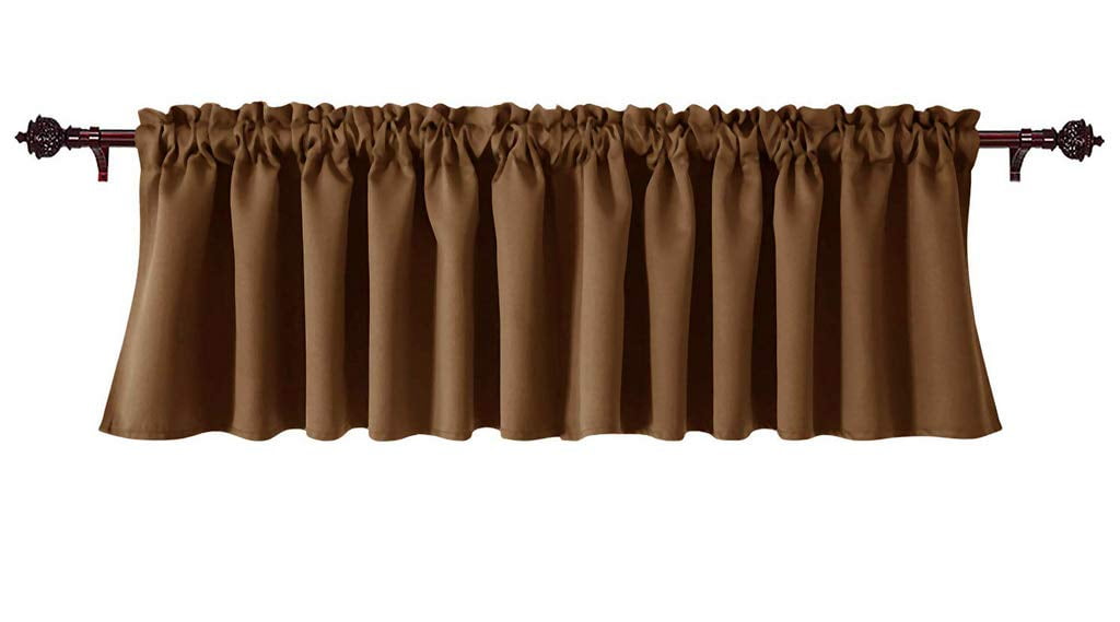 The Great American Store Decorative Polyester Window Valances Solid
