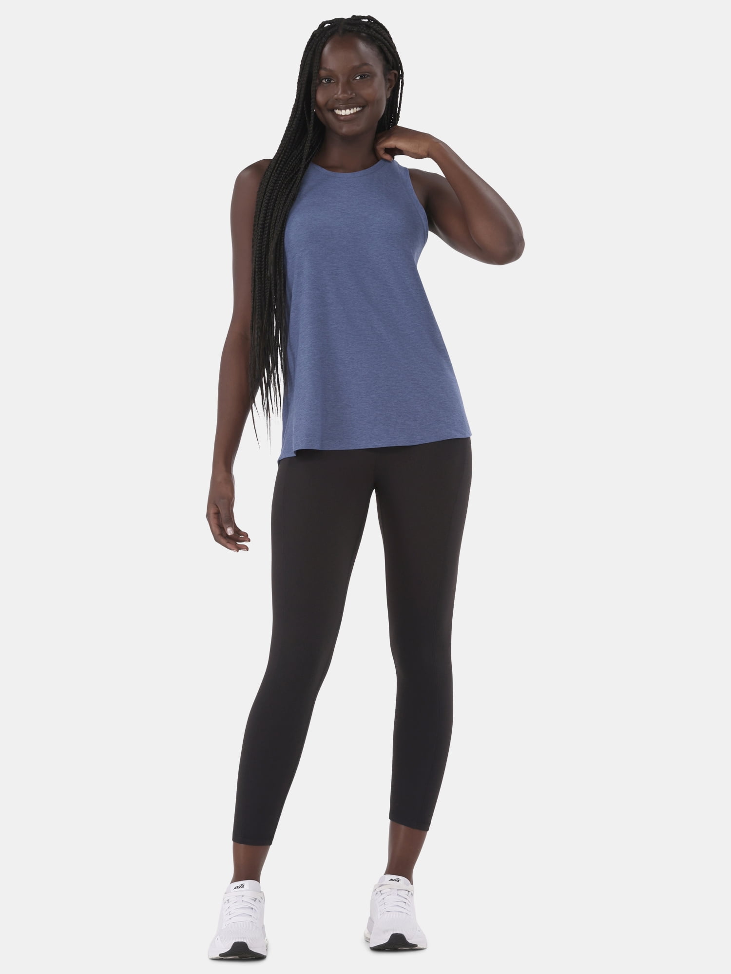 Athletic Works Women’s and Women's Plus ButterCore Performance Tank Top, Sizes XS-4X