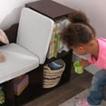 thumbnail image 3 of KidKraft Wooden Child Bookcase with Reading Nook, 6 Shelves, Espresso, For Ages 3+, 3 of 8